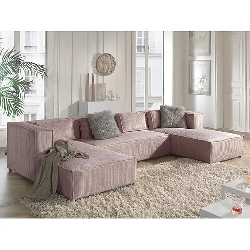 Lisa design canapé panoramique Stella - Rose