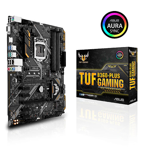 Asus TUF B360-PLUS GAMING · Reconditionné
