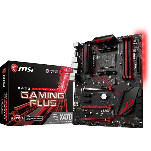 Msi X470 GAMING PLUS · Reconditionné