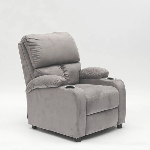 Le roi du relax fauteuil relax Lucrezia - Gris