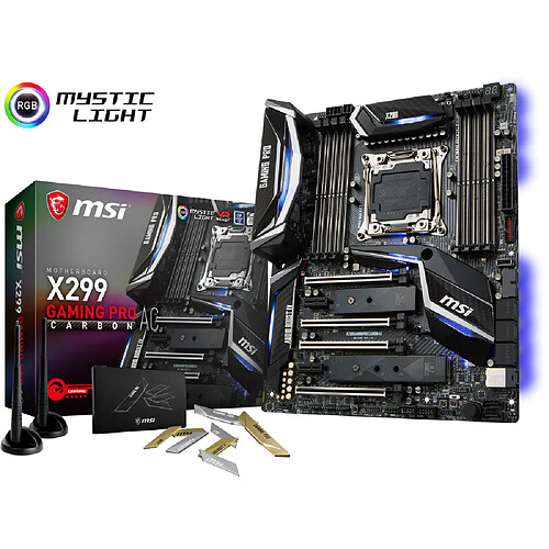 Msi X299 GAMING PRO CARBON AC · Reconditionné