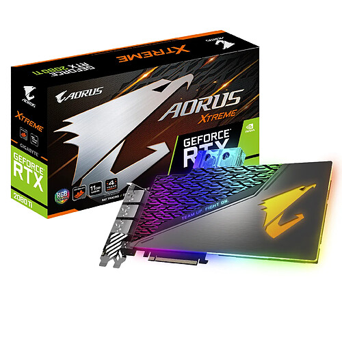 GIGABYTE Geforce RTX 2080 Ti AORUS WATERBLOCK · Occasion