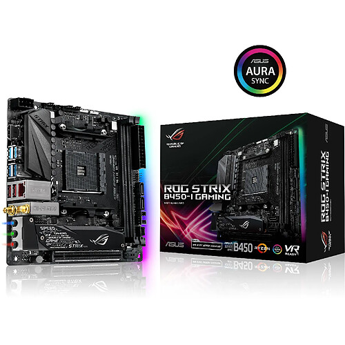 Asus ROG STRIX B450-I GAMING · Reconditionné