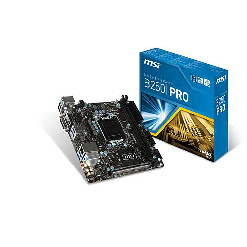MSI Intel B250 PRO - Mini-ITX · Reconditionné