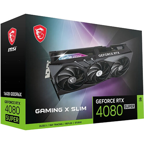 MSI GeForce RTX 4080 SUPER GAMING X Slim
