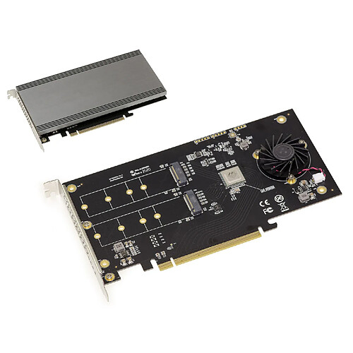 Kalea-Informatique PCIe 3.1 16x 2x SSD M.2
