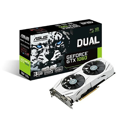 Asus Dual-GTX1060-3G 3Go · Reconditionné