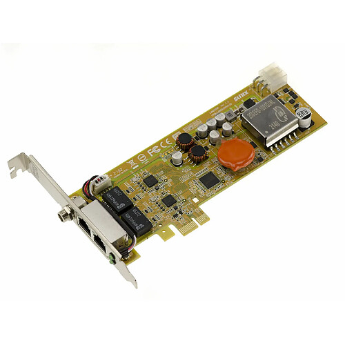 Kalea-Informatique Carte PCIe 2 Ports - PoE+ 30W - INTEL I225 LM