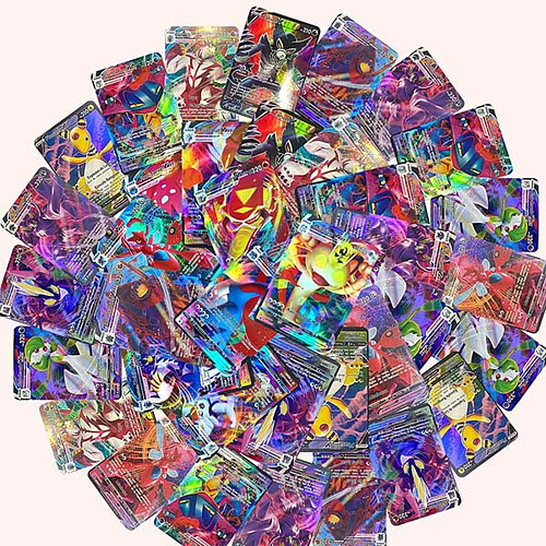 Pokemon - Lot de 50 cartes + carte Pokemon V ultra rare – Lot mixte/sélection aléatoire Pokemon - Lot de 50 cartes + carte Pokemon V ultra rare – Lot mixte/sélection aléatoire