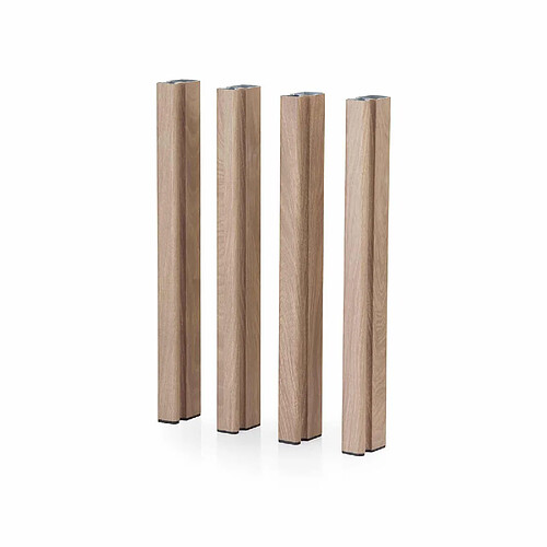 Mondum Pieds Aluminium - Bois