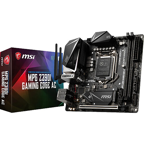 Msi MPG Z390I Gaming Edge AC · Reconditionné