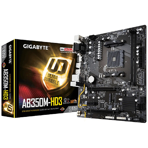 Gigabyte GA-AB350M-HD3 · Reconditionné