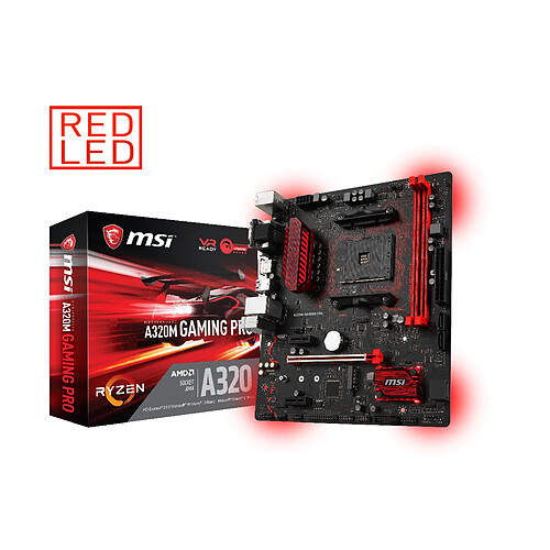 Msi A320M GAMING PRO · Reconditionné