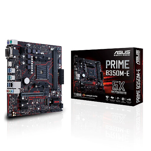 Asus PRIME B350M-E · Reconditionné