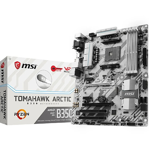 Msi B350 Tomahawk Arctic · Reconditionné