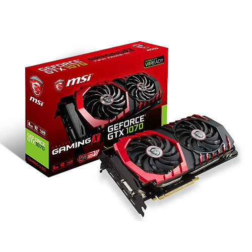 MSI GeForce GTX 1070 GAMING X · Reconditionné