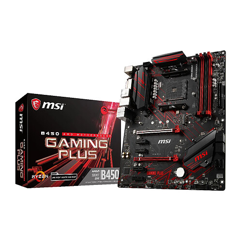MSI AMD B450 GAMING PLUS · Reconditionné
