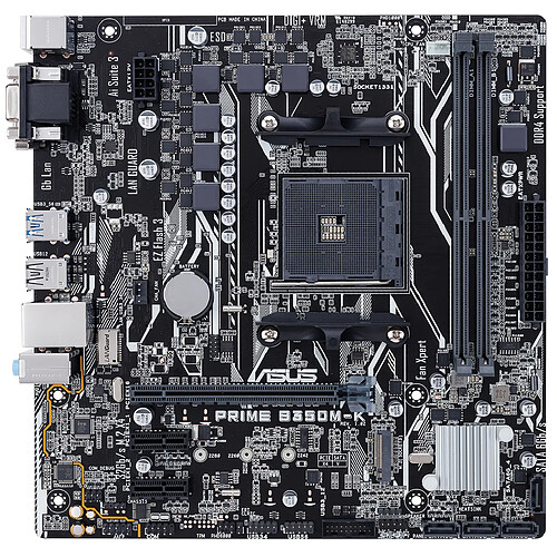 Asus PRIME B350M-K · Reconditionné