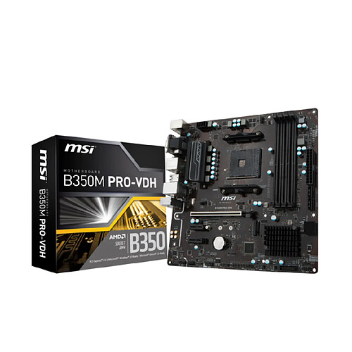 Msi B350M PRO-VDH · Reconditionné