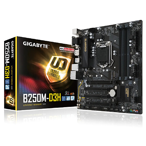 Gigabyte GA-B250M-D3H · Reconditionné