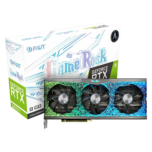 PALIT GeForce RTX グラフィックボード Palit NED307T019P2-1047G 8Go - Carte graphique - Rue du Commerce