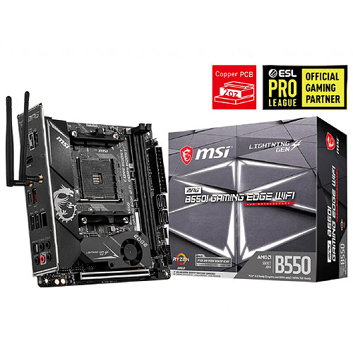 Msi MPG B550I Gaming Edge Wifi · Reconditionné