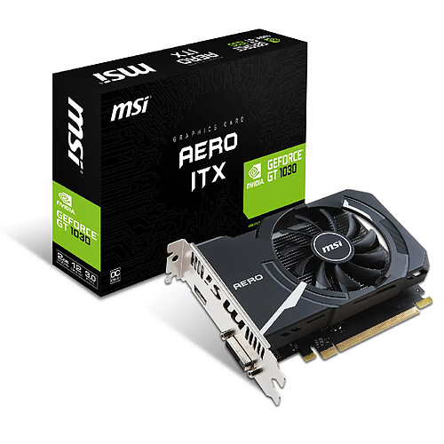 MSI GeForce GT 1030 AERO ITX · Reconditionné