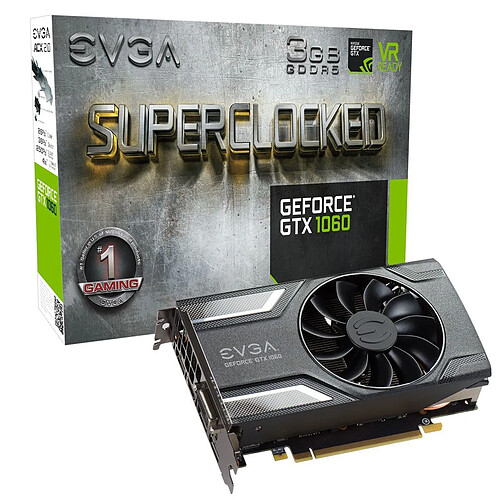 EVGA GeForce GTX 1060 - 3 Go · Reconditionné