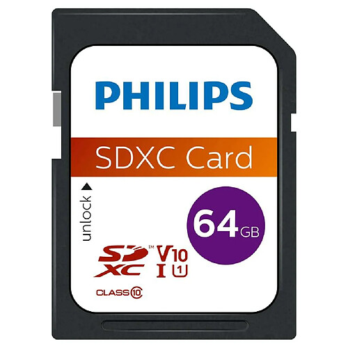 Philips SDXC 64 Go UHS-I U1