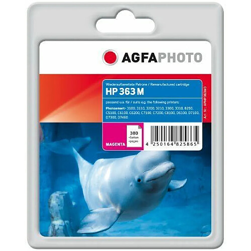 Agfaphoto Cartouche encre HP 363 - Magenta