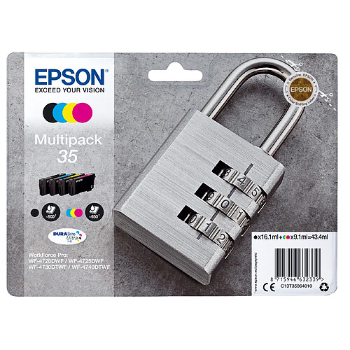 Epson Pack cartouches encre - Noir et couleurs