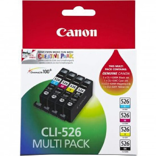 Canon Pack cartouches d'encre - Noir et couleurs