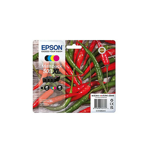 Epson Pack cartouches d'encre 503XL - Noir et couleurs