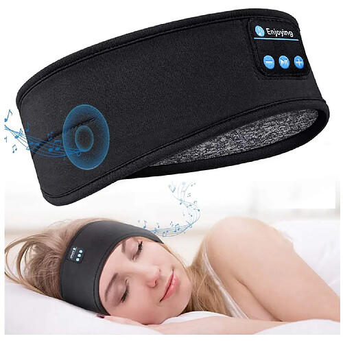 Casque de sommeil Bluetooth - Noir