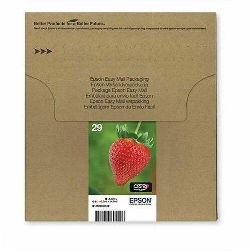 Epson Pack 4 cartouches d'encre - Noir et couleurs