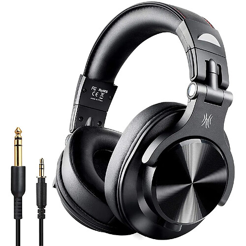 Chrono Casque Bluetooth OneOdio A70 - Noir