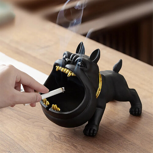 Cendrier bulldog céramique