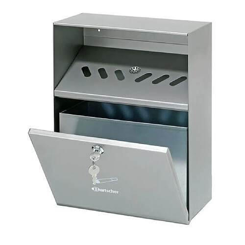 BARTSCHER Cendrier Mural - Argent