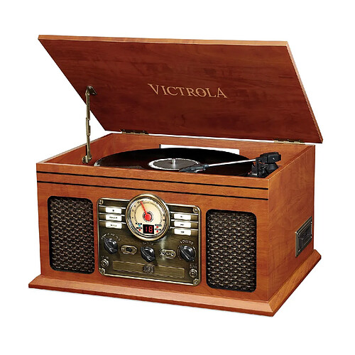Victrola 6-in-1 Platine vinyle - Bois foncé