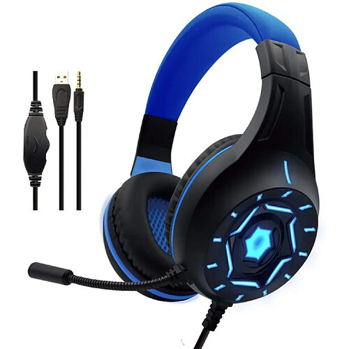 Chrono micro-casque gamer - Noir