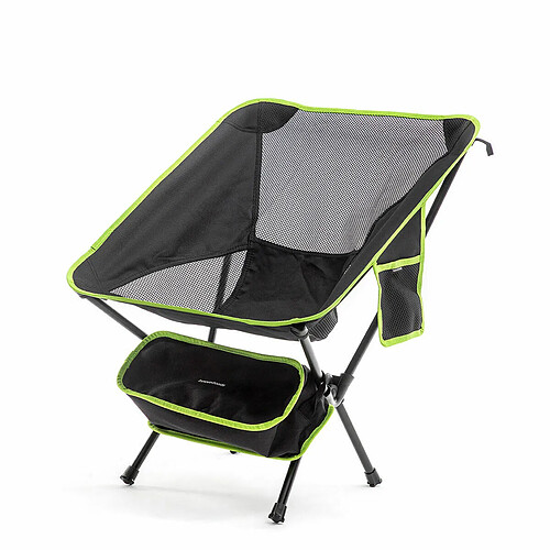 Innovagoods Chaise de camping pliante - Noir