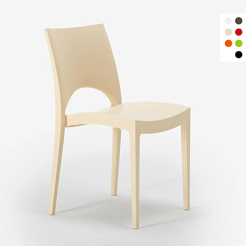 Chaises Paris Grand Soleil - Beige - Lot de 24