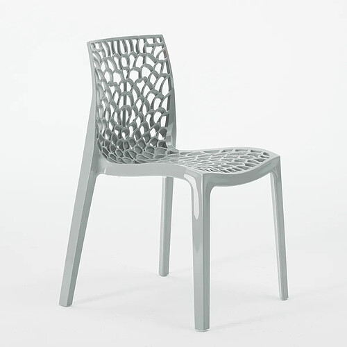 Grand Soleil Gruvyer - Chaise en polypropylène - Gris