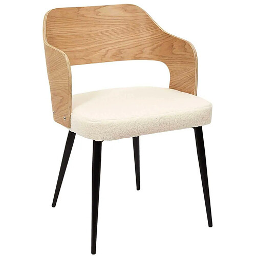 The Home Deco Factory the_home_deco_factory Fauteuil bouclette Loki