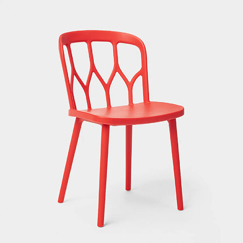 Ahd Amazing Home Design AHD Chaises design Flow - Rouge