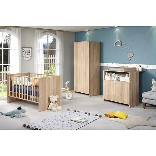 Trendteam Chambre bébé complète - Chêne
