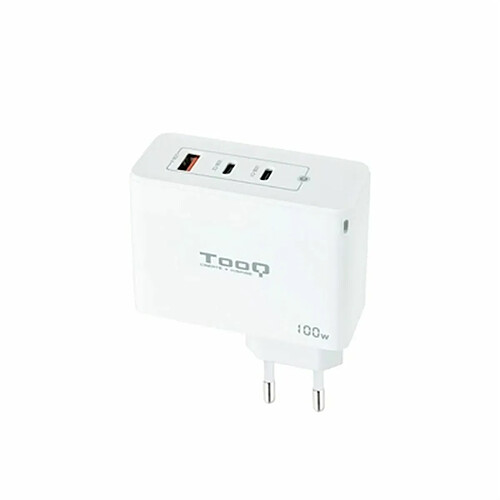 Chargeur mural TooQ TQWC-GANQC2PD100W - Blanc