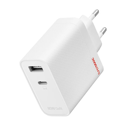 OnePlus SuperVOOC Chargeur Secteur Blanc