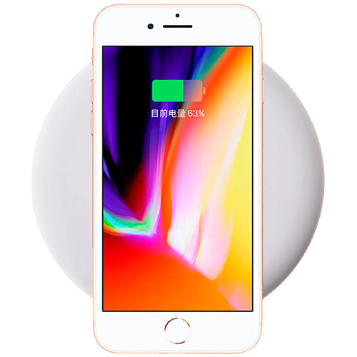 Chargeur à Induction Qi Sans Fil USB Smartphone Android Iphone Blanc YONIS