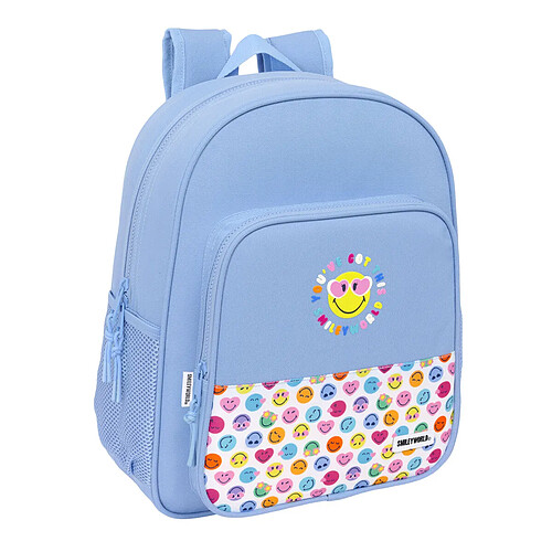 Smiley Cartable Smiley Joyful Bleu Multicouleur